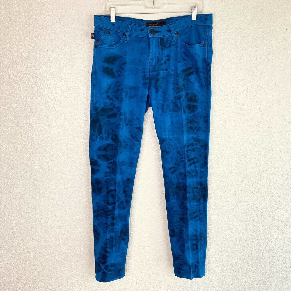 Rock & Republic Berlin Jeans Pants Tie Dye